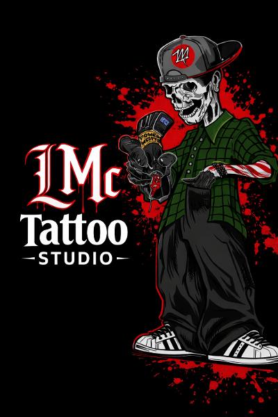 LM Tattoo Studio brand artwork